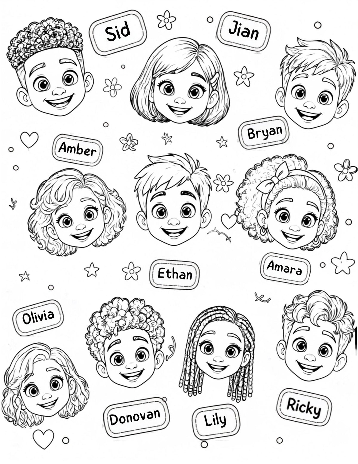 Way Walker Kids Coloring Pages