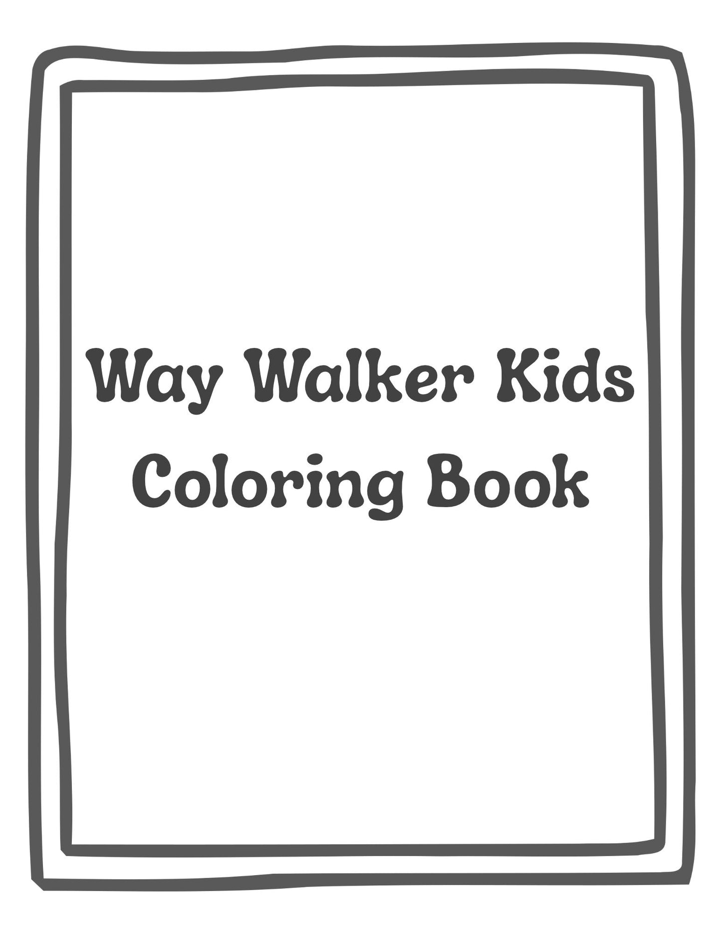 Way Walker Kids Coloring Pages