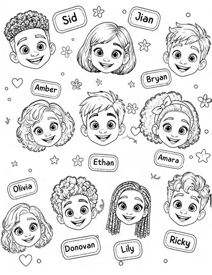 Way Walker Kids Coloring Pages