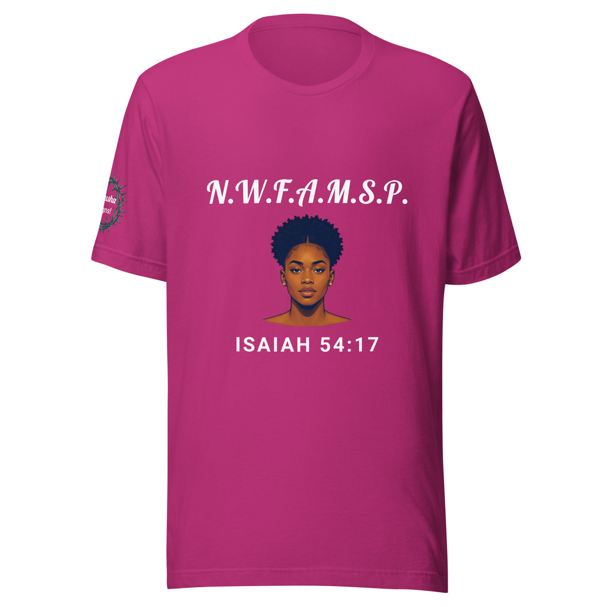 "No Weapon" Unisex T-shirt (Female)