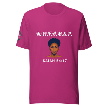 "No Weapon" Unisex T-shirt (Female)