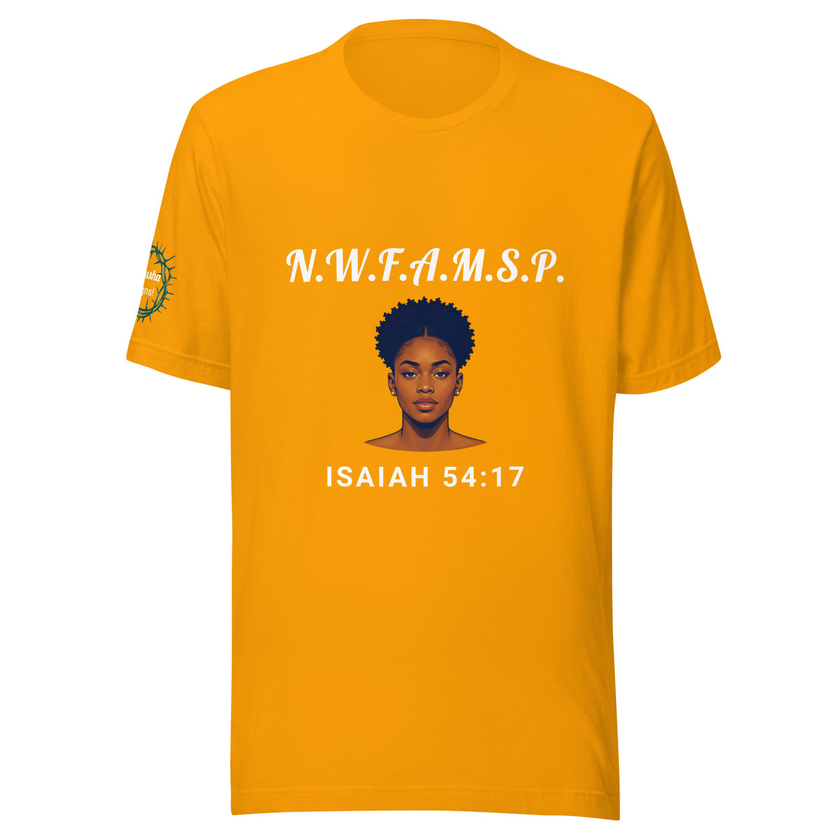 "No Weapon" Unisex T-shirt (Female)